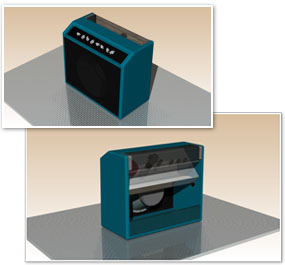 Blue Amp Concept Visualisations